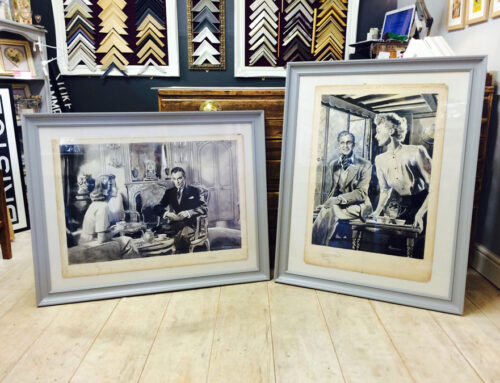Mounted illustrations